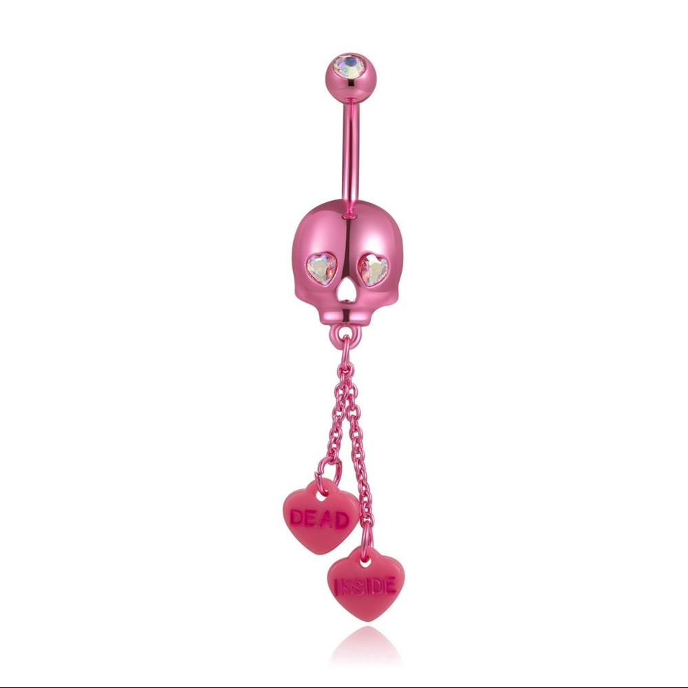 💀Dead Inside💀 Belly Piercing Dangle